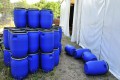 Containers for gastro waste ready for use
